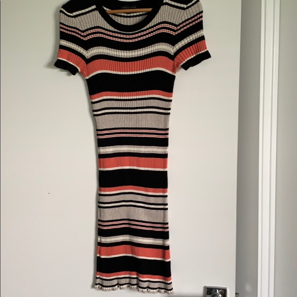 Sanctuary ribbed sweater dress